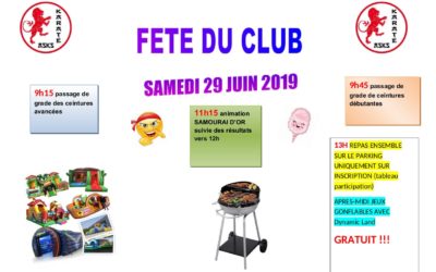 Fête du club